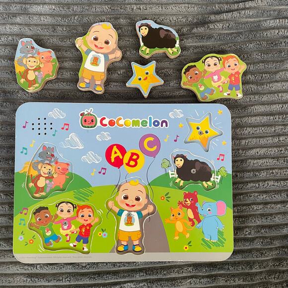 Cocomelon Wooden Musical 5 Piece Puzzle - Singalong with JJ & Friends - Picture 2 of 3